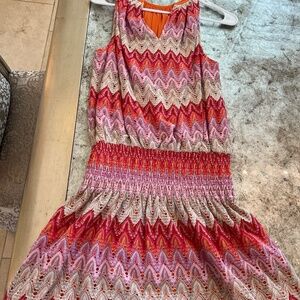 Ramy Brook Lurex Paris Sleeveless Dress